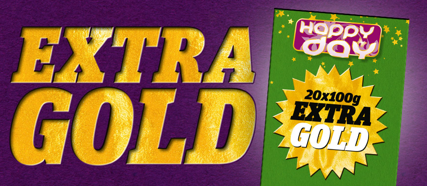 Happy Day 20x 100g Extra Gold