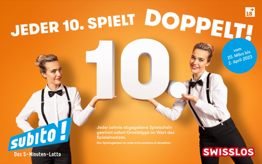 Jeder 10. spielt doppelt 2023