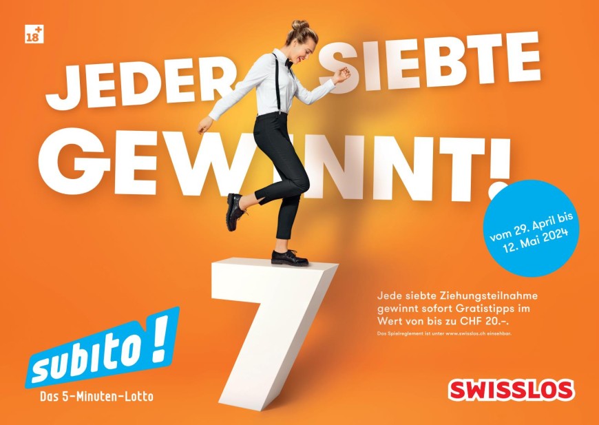 Jeder 7. gewinnt 1/2024