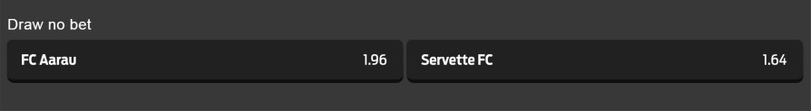 DrawNoBet