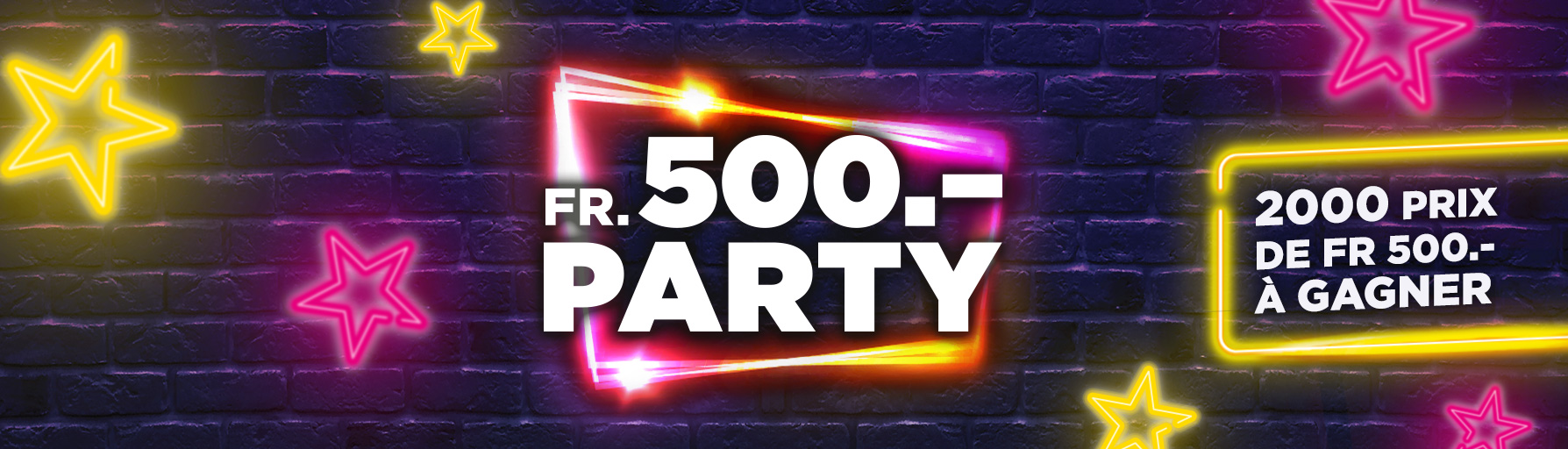 Fr. 500.- Party