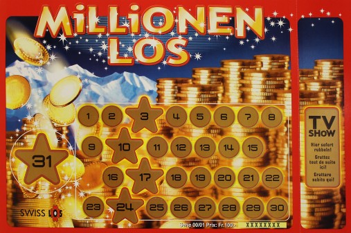Premier Millionenlos Erstes Millionenlos. Premier Millionenlos. Primo Millionenlos.