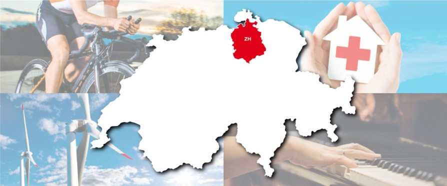 Schweizkarte Zürich