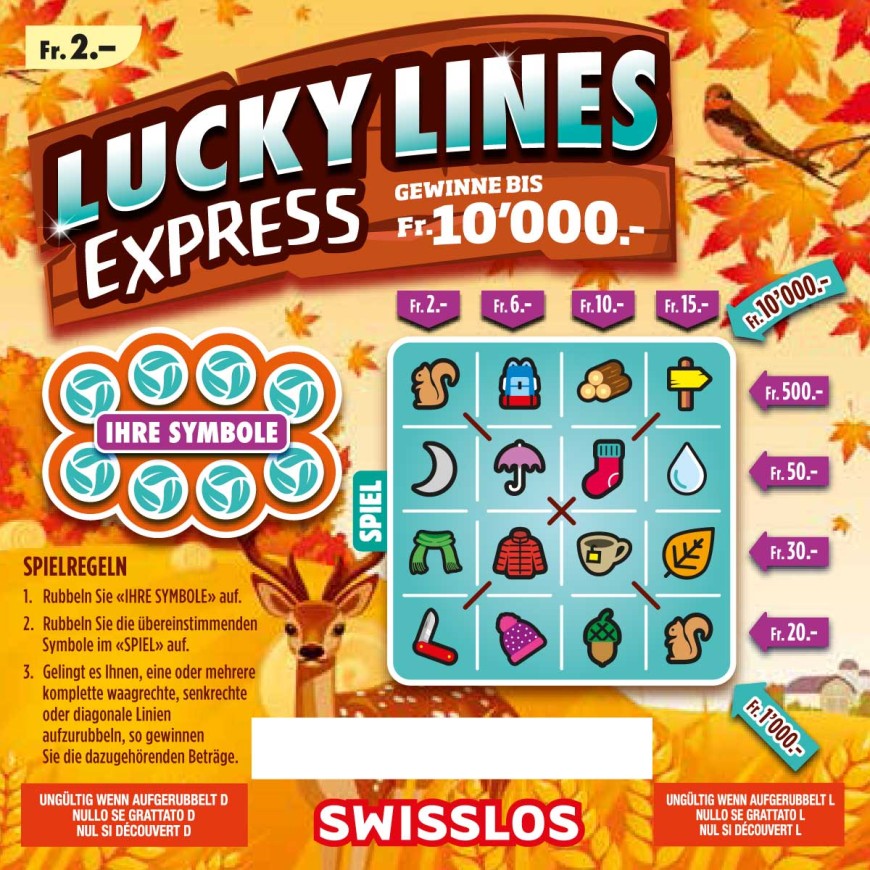 Lucky Lines Express 1220