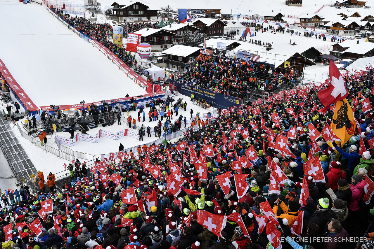 Zielhang Adelboden 2025